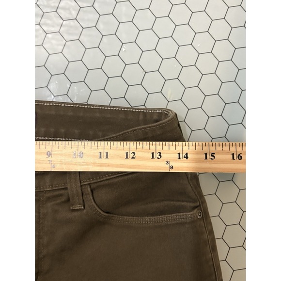 NYDJ WOMENS JEANS‎ SIZE 4 ALINA LEGGING OLIVE GREEN LIFT TUCK TECHNOLOGY - Picture 6 of 10